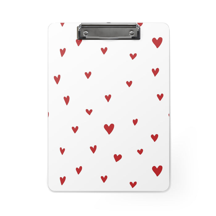 Valentine's Day Personalized Basketball Coach Clipboard