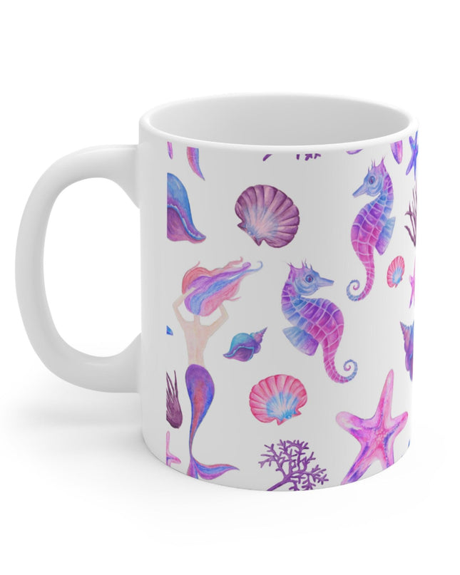 Undersea Harmony Porcelain Coffee Mug