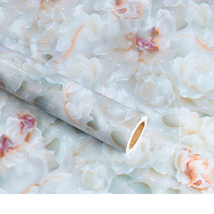 Peekaboo Studio Marble TV Background Wallpaper - Elegant Design, Easy