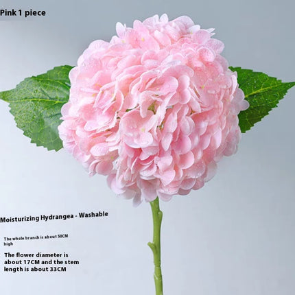 Peekaboo Studio Hydrangea Artificial Flower Bouquet - Realistic & Mois