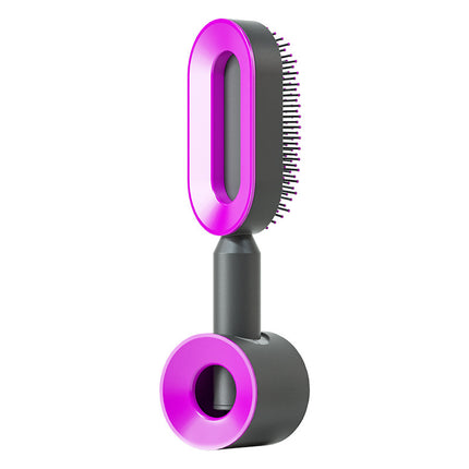 Self Cleaning Hair Brush For Women One-key Cleaning Hair Loss Airbag M