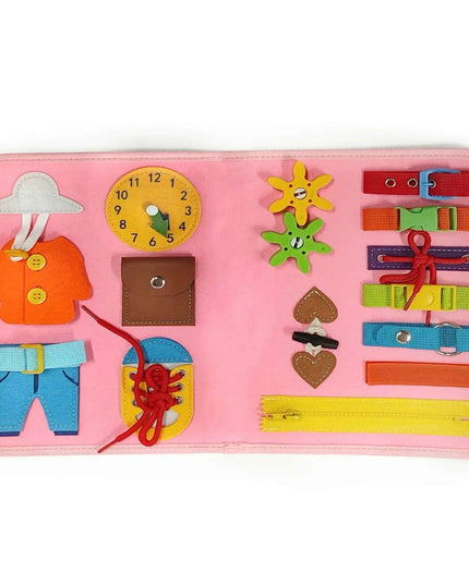 Wonderland Montessori Parish Toys Interactive Cloth Storybook - Inspiring Educational Adventure