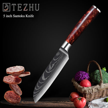 Stainless Steel Fruit Knife Portable 5 Inch Lightweight Versatile Tool