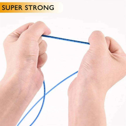 20m Heavy-Duty Steel-Cored Clothesline - Perfect for Indoor and Outdoor Use - Très Elite