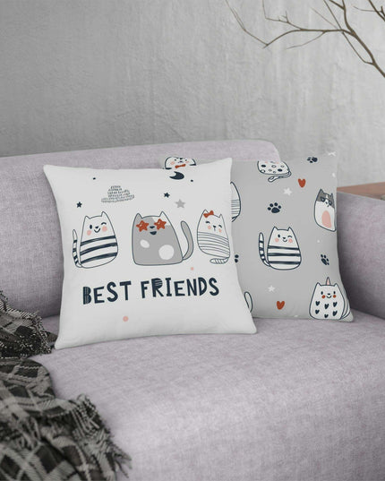 Chic Water-Resistant Floral Cushion Covers for Stylish Outdoor Comfort - Easy Care Zipper Closure