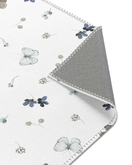 Elegant Chenille Floral Area Rugs - Timeless Style and Comfort Collection