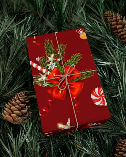 Elegant 3D Holiday Gift Wrapping Paper Set - Artfully Made in the USA