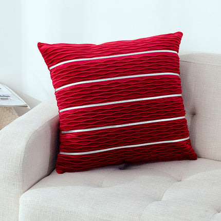 Simple Luxury Striped Velvet Pillow Cover Pillow Cushion Cover Pillow