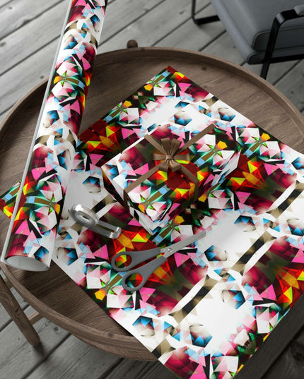 Elegant Eco-Friendly 3D Holiday Gift Wrap Set: Premium USA-Made Wrapping Paper