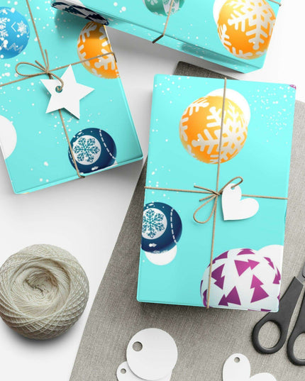 Elegant Customizable 3D Eco-Friendly Holiday Gift Wrap Set Made in the USA