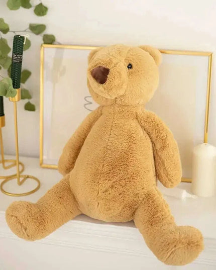 Adorable Plush Fluffy Animal Cuddly Dolls - Elephants, Teddy Bears, Pandas, and Dinosaurs for Kids