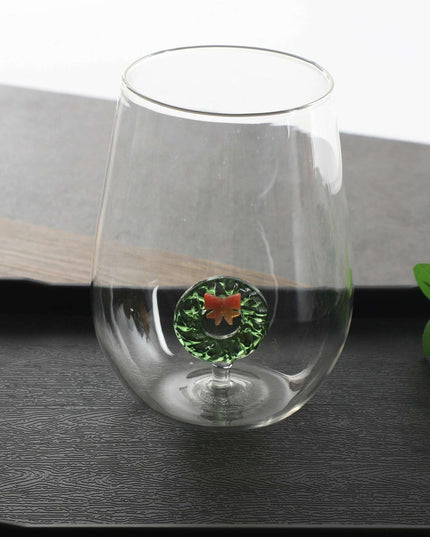 Creative High Borosilicate Glasses Christmas Tree