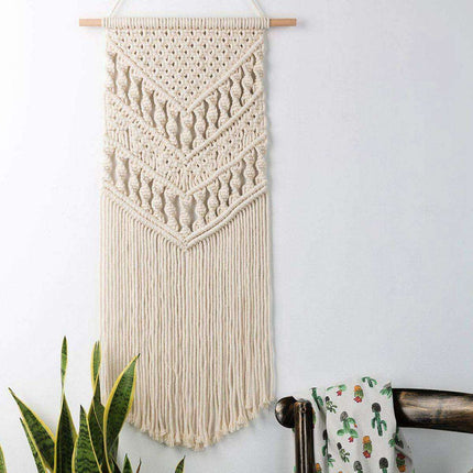 Elegant Geometric Macrame Wall Hanging: Transform Your Space with Boho Charm