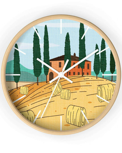 Luxurious Artisan Wooden Wall Clock - A Perfect Fusion of Elegance and Functionality