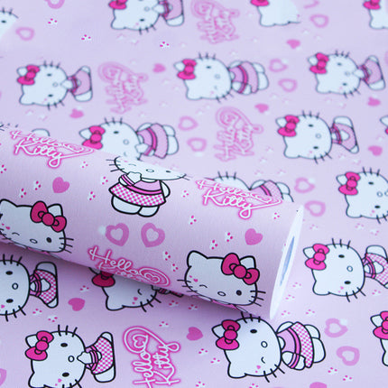 Self Adhesive Wallpaper PVC Cartoon Series Pastoral 45 Banana Stars Moon 10m