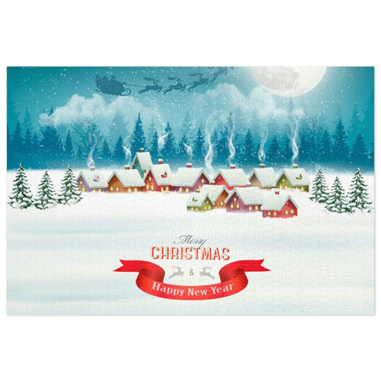 Holiday Joy Puzzle Collection - Perfect Family Activity for Christmas Fun