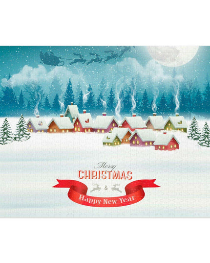 Holiday Joy Puzzle Collection - Perfect Family Activity for Christmas Fun