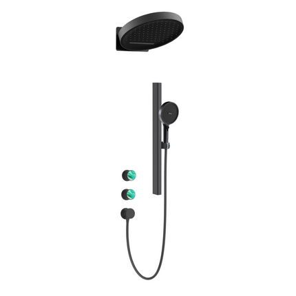 Concealed Shower Set | Full Copper, Digital Disp