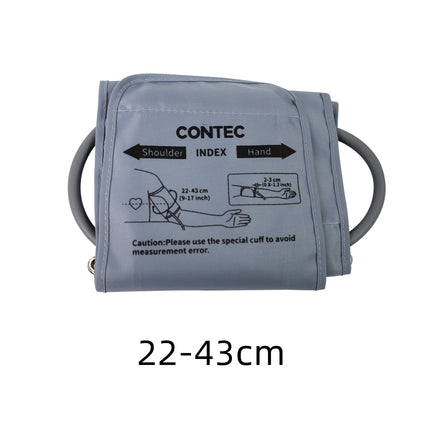Large Range Adult Arm Cuff 22 to 43 cm for CONTEC08A and CONTEC08C BP Monitor