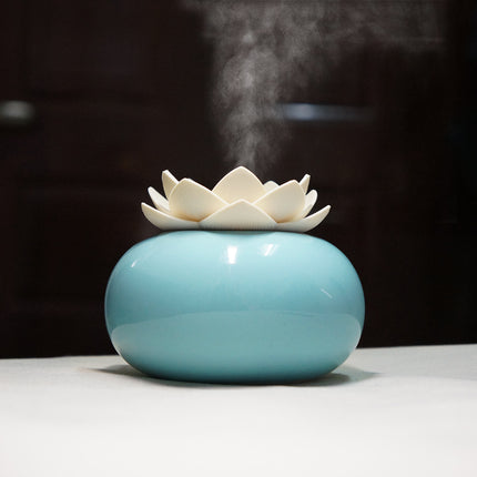 Peekaboo Studio Lotus Ultrasonic Humidifier with Adjustable Mist Level