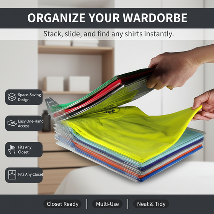 Peekaboo Studio Ezstax Fast Clothes Folding Board - Travel & Organizat