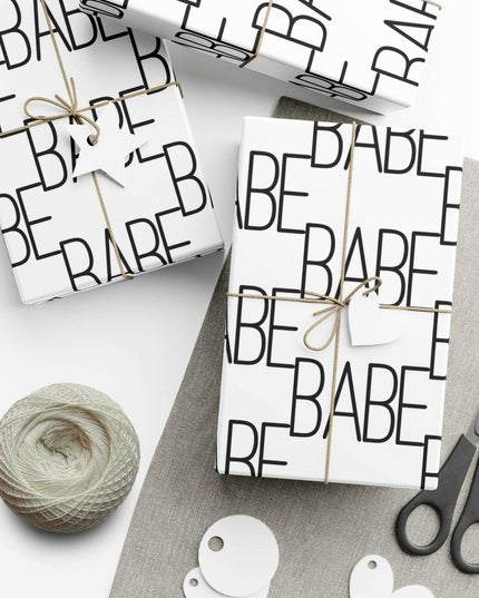 Chic Customizable Eco-Conscious Gift Wrap Collection