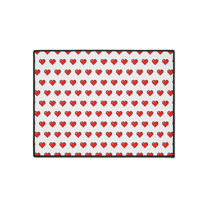 Geometric Elegance: Premium Polyester Area Rug