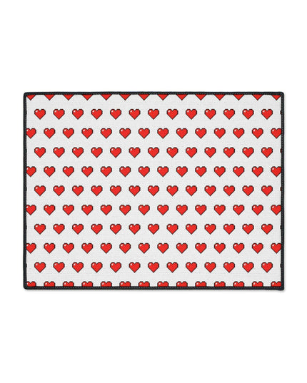 Geometric Elegance: Premium Polyester Area Rug