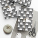 Sophisticated Eco-Friendly Black and White Custom Gift Wrap Paper - Handcrafted in the USA