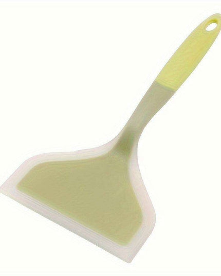 Chic Dual-Tone Silicone Turner - Non-Stick Kitchen Essential for Effortless Cooking and Baking