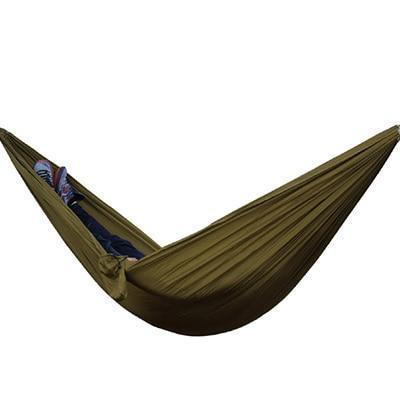 Portable Nylon Parachute Hammock for Backpacking — One Person, 150 kg
