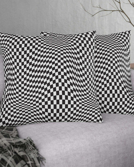 Elegant Waterproof Geometric Floral Cushion Set