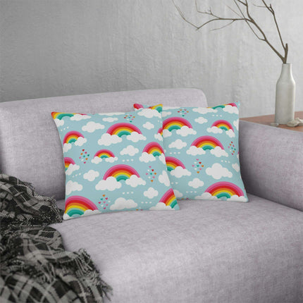 Elegant Weather-Resistant Cushion Set with Hidden Zipper Closure