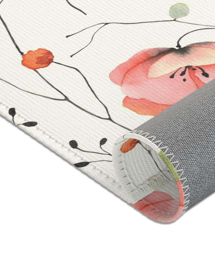 Customizable Chenille Polyester Area Rugs for Unique Home Styling