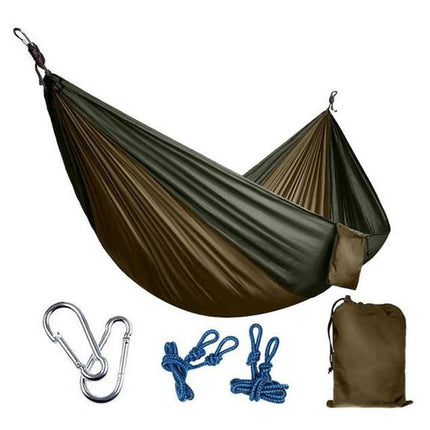 Portable Nylon Parachute Hammock for Backpacking — One Person, 150 kg