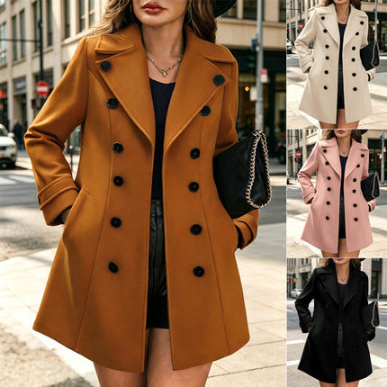 Peekaboo Studio Women's Double-Breasted Professional Suit Coat, Tailor