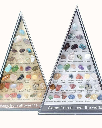 Exquisite Crystal Healing Stone Collection - 36 Distinct Polished Specimens