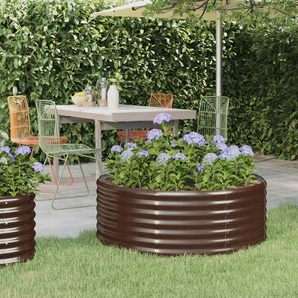 Peekaboo Studio Galvanized Raised Garden Bed 100x Durable & Weather-Re