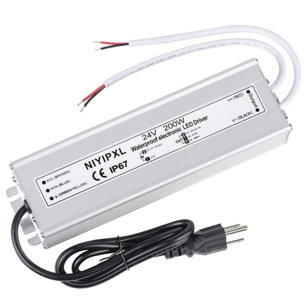 Peekaboo Studio Waterproof IP67 LED Transformer with Adjustable Voltag