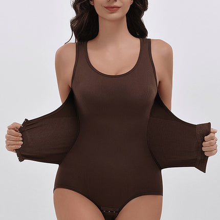 Peekaboo Studio Women's Seamless Tummy Control Bodysuit Shapewear