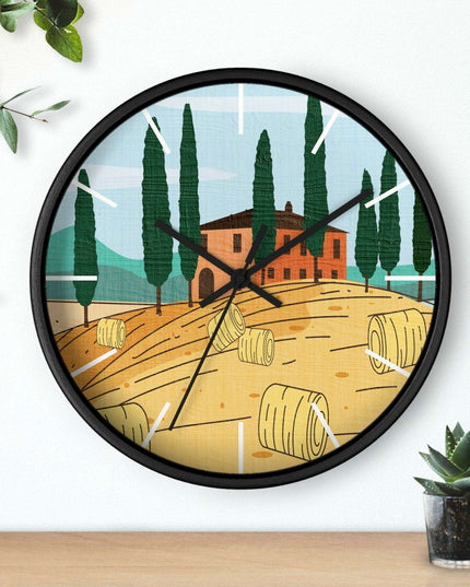 Luxurious Artisan Wooden Wall Clock - A Perfect Fusion of Elegance and Functionality