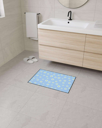 Elegant Essence: Premium Polyester Floor Mat - Stylish Sophistication