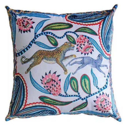 French Style Velvet Printing Cushion Cover