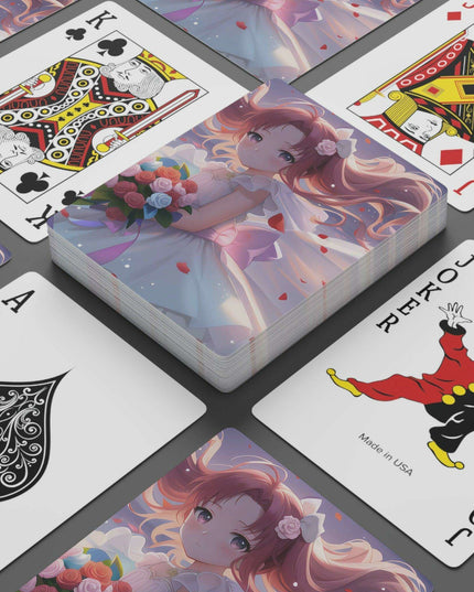 Anime Adventure Poker Deck for Exhilarating Game Nights