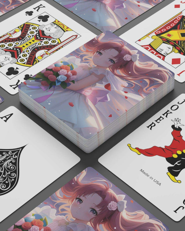 Anime Adventure Poker Deck for Exhilarating Game Nights