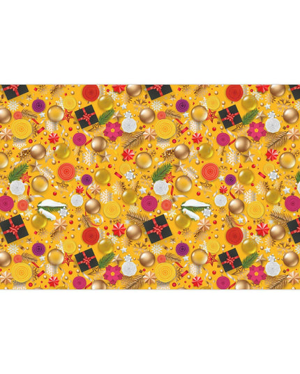 Exquisite 3D Luxury Christmas Gift Wrap Collection: Matte & Satin Options