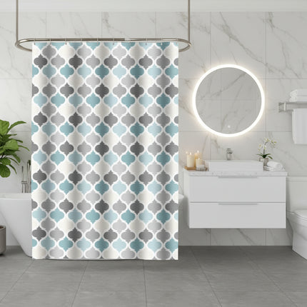 Bathroom curtain color lantern
