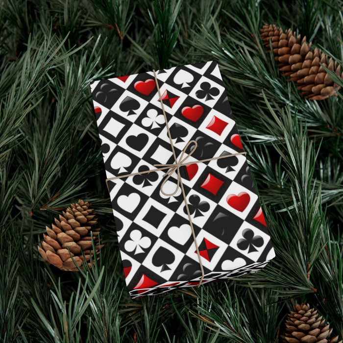 Eco-Friendly Luxury Chess Cells Gift Wrap - Minimalist Sustainable Packaging Made in the USA