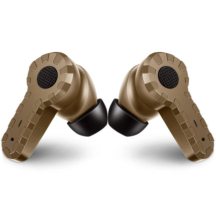 Tactical Rechargeable Electronic Hunting Shooting Earplugs — Wireless, 3 Colours | Très Elite