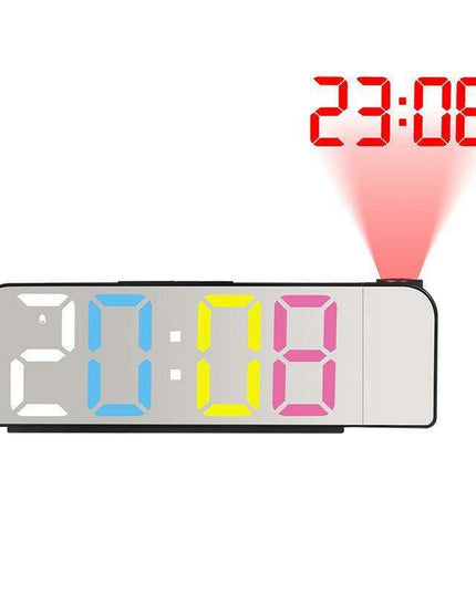 LED Digital Alarm Clock with Time Projection Function